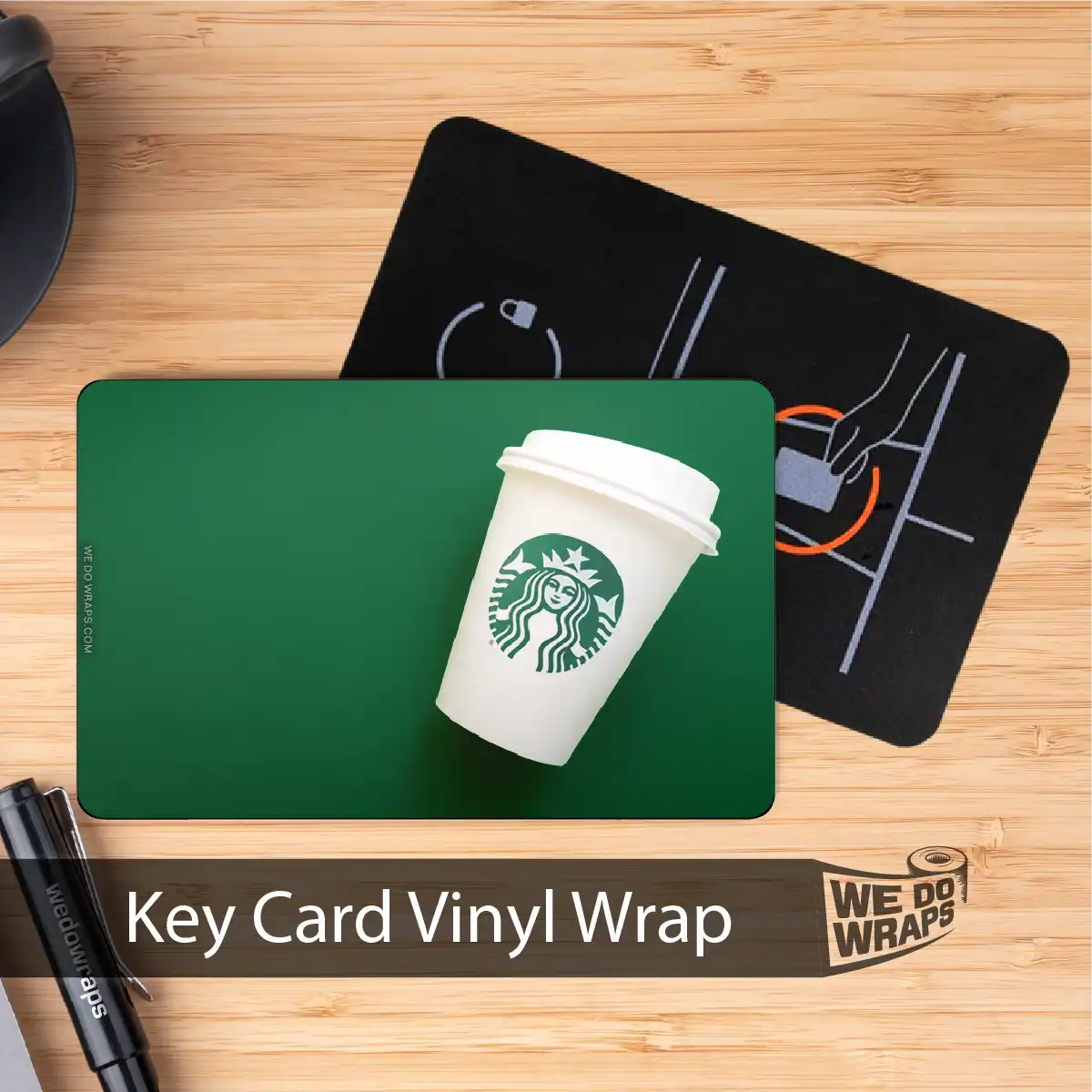 Starbucks | NFC Key Card Wrap - Tesla Emblems