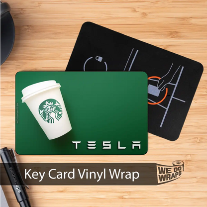 Starbucks | NFC Key Card Wrap - Tesla Emblems