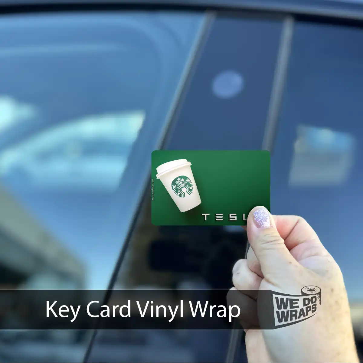 Starbucks | NFC Key Card Wrap - Tesla Emblems