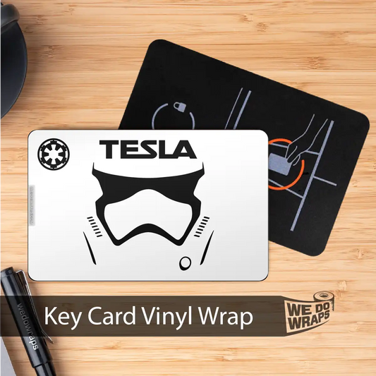 Storm Trooper | NFC Key Card Wrap - Tesla Emblems