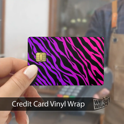 Stylish Zebra | NFC Key Card Wrap - Tesla Emblems