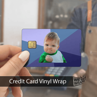 Success Kid Meme | NFC Key Card Wrap - Tesla Emblems