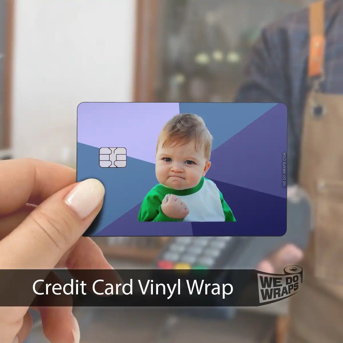 Success Kid Meme | NFC Key Card Wrap - Tesla Emblems