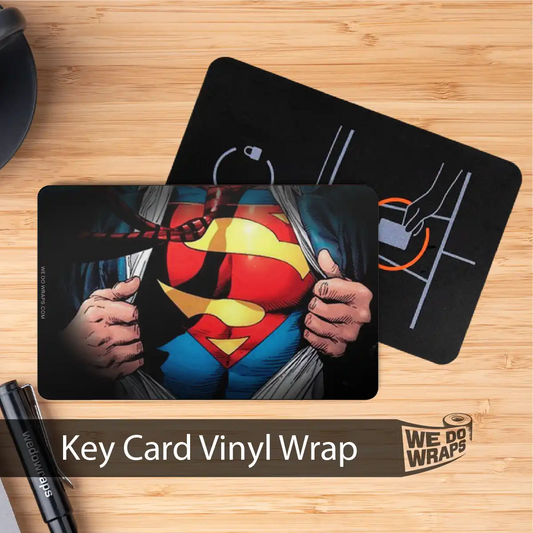 Superman | NFC Key Card Wrap - Tesla Emblems