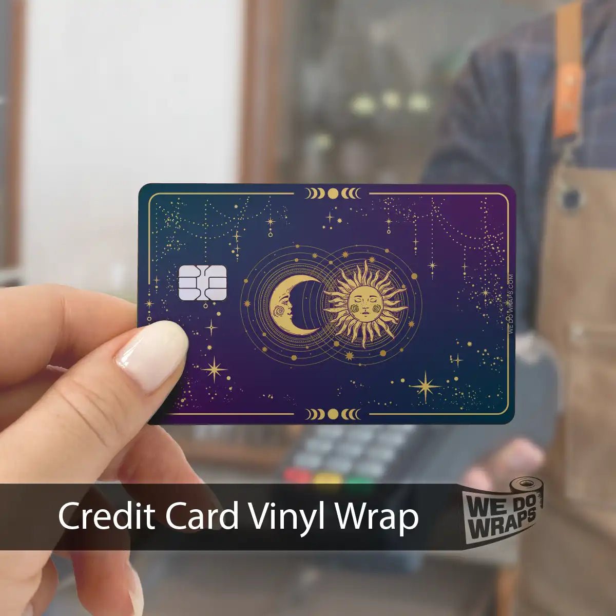 Tarot Sun and Moon | NFC Key Card Wrap - Tesla Emblems