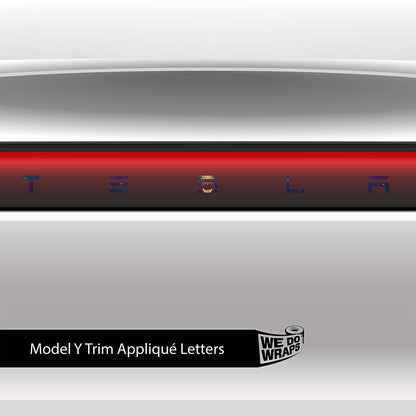 Tarot Sun and Moon Tesla Emblem Decals (Front + Back) | Model Y - Tesla Emblems