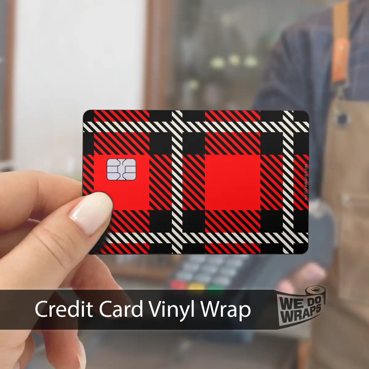 Tartan Plaid | NFC Key Card Wrap - Tesla Emblems