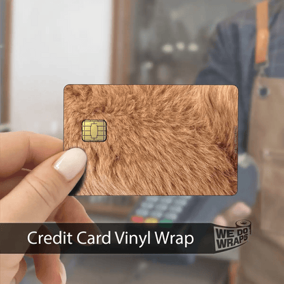 Teddy Bear Fur | NFC Key Card Wrap - Tesla Emblems