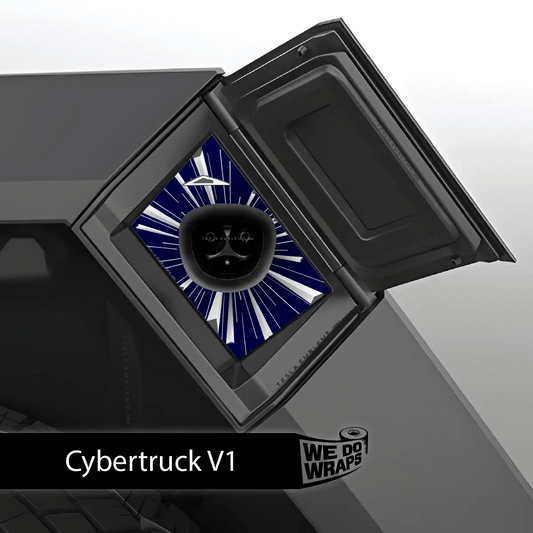 Tesla Insane Performance Mode Charge Port Wrap | Cybertruck - Tesla Emblems