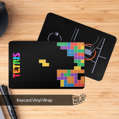 Tetris Tesla Keycard Decal - Tesla Emblems