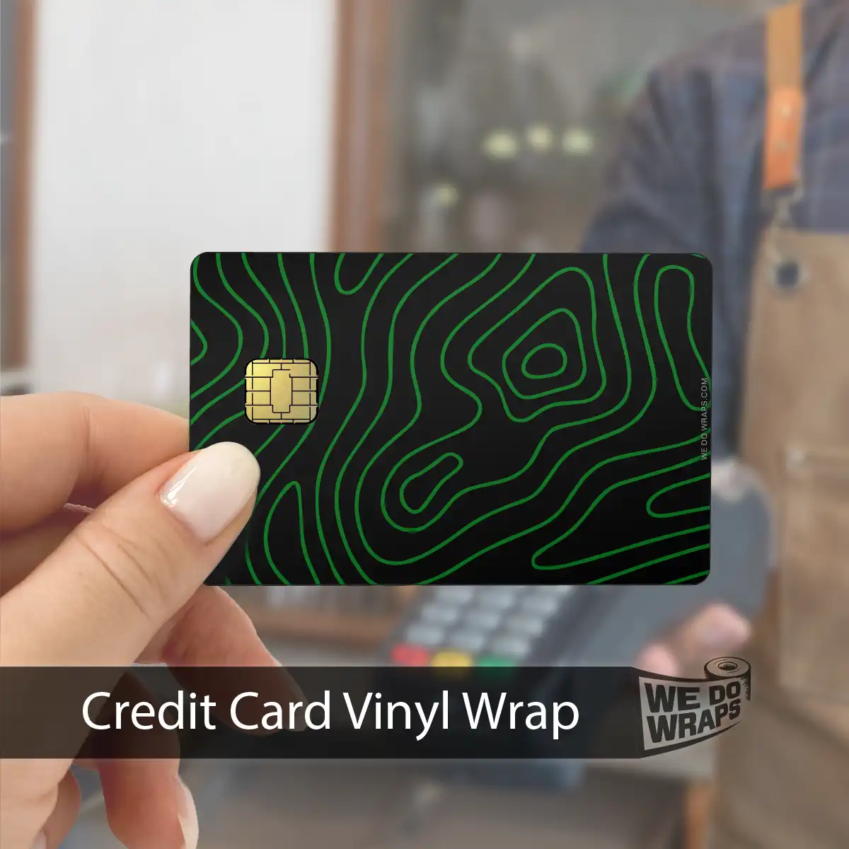 Topography Camo | NFC Key Card Wrap - Tesla Emblems