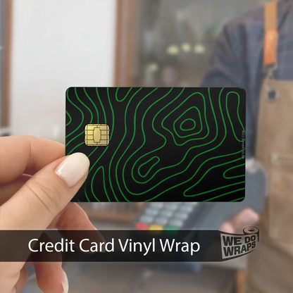 Topography Camo | NFC Key Card Wrap - Tesla Emblems