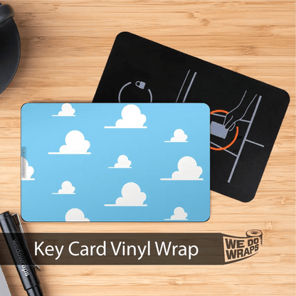 Toy Clouds | NFC Key Card Wrap - Tesla Emblems