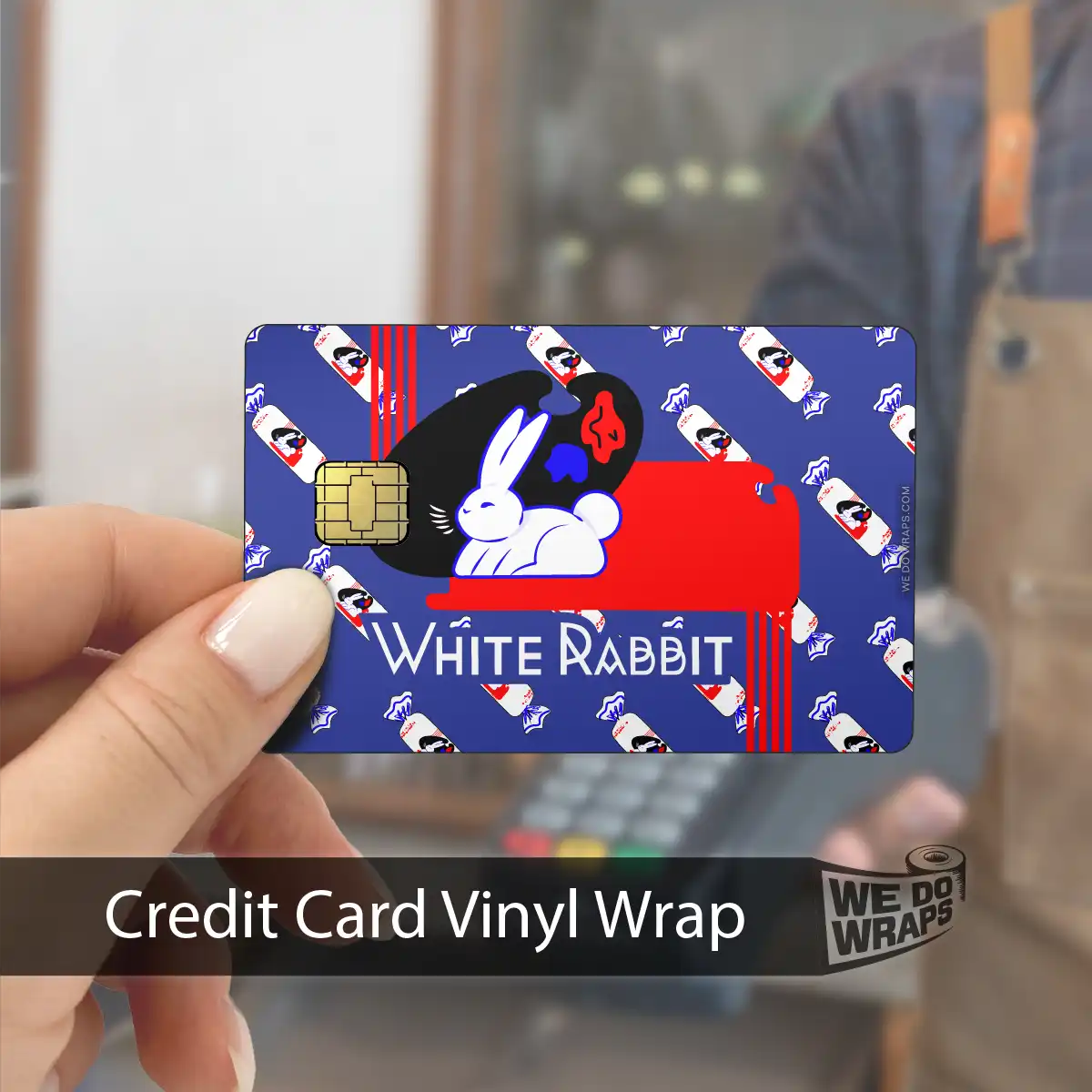 White Rabbit | NFC Key Card Wrap - Tesla Emblems