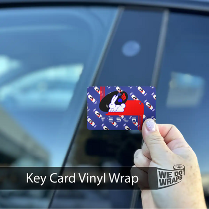 White Rabbit | NFC Key Card Wrap - Tesla Emblems