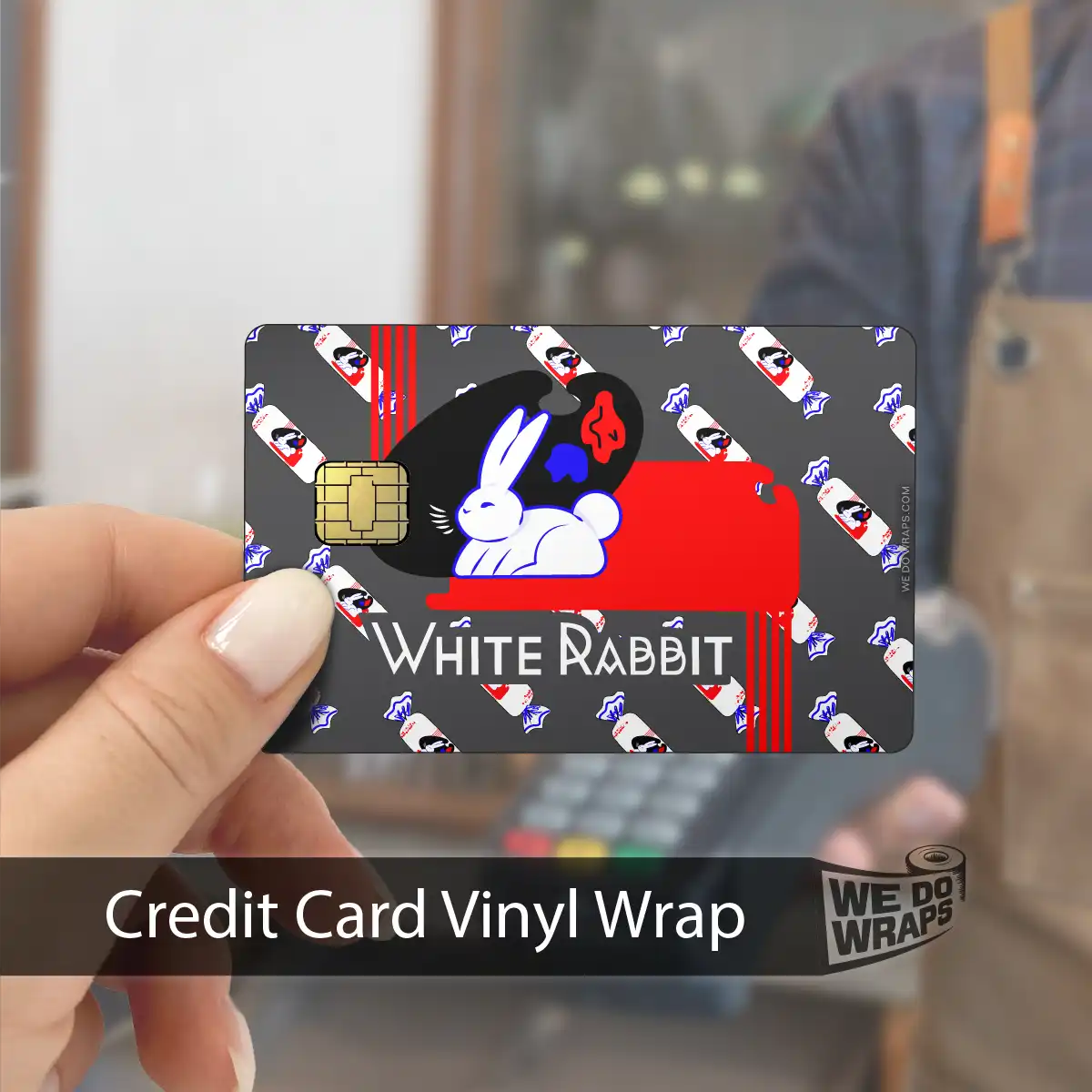 White Rabbit | NFC Key Card Wrap - Tesla Emblems