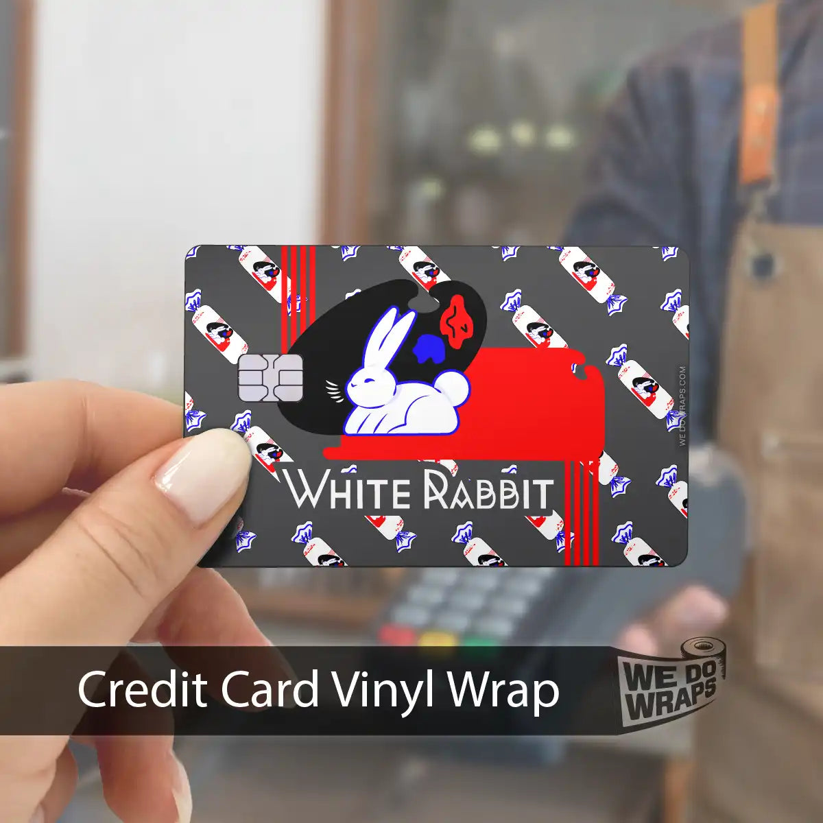 White Rabbit | NFC Key Card Wrap - Tesla Emblems