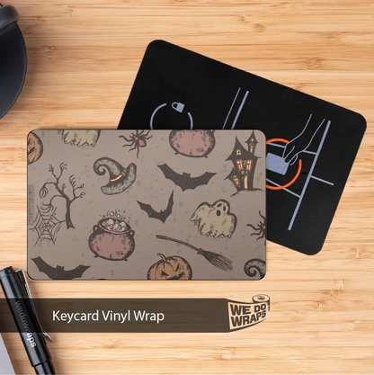 Vintage Witch's Brew Tesla Keycard Decal - Tesla Emblems