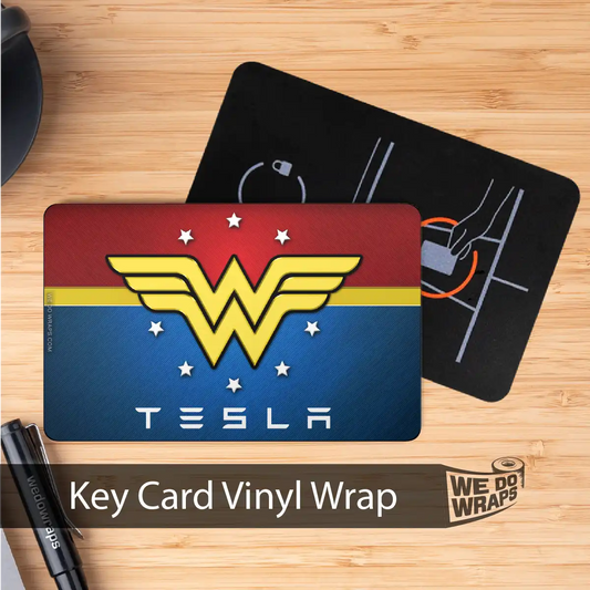 Wonder Woman | NFC Key Card Wrap - Tesla Emblems