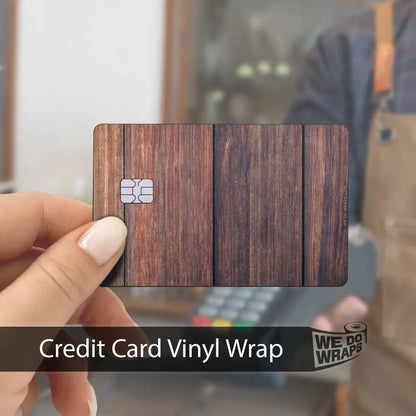 Wood Paneling | NFC Key Card Wrap - Tesla Emblems