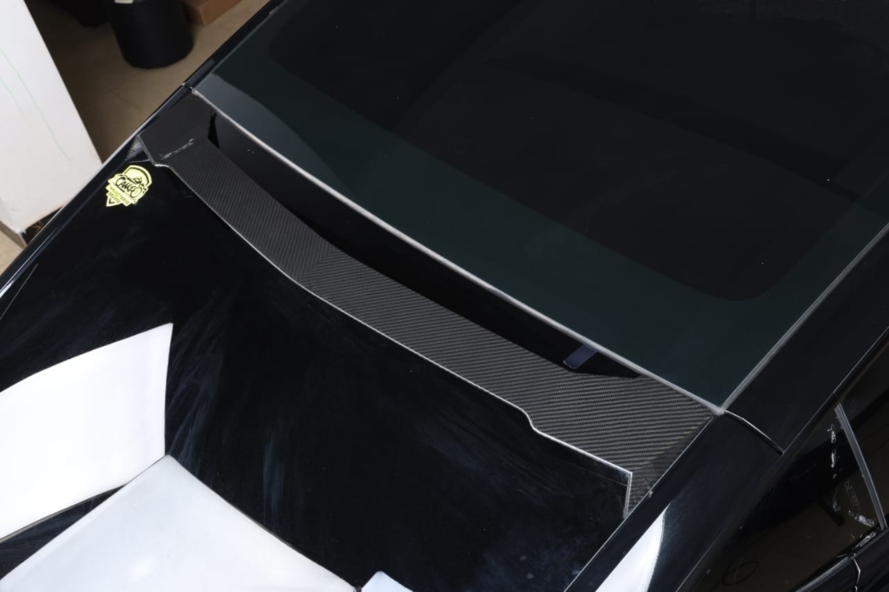 2021-2025 Model Y 1st Gen - Real Carbon Roof Spoiler