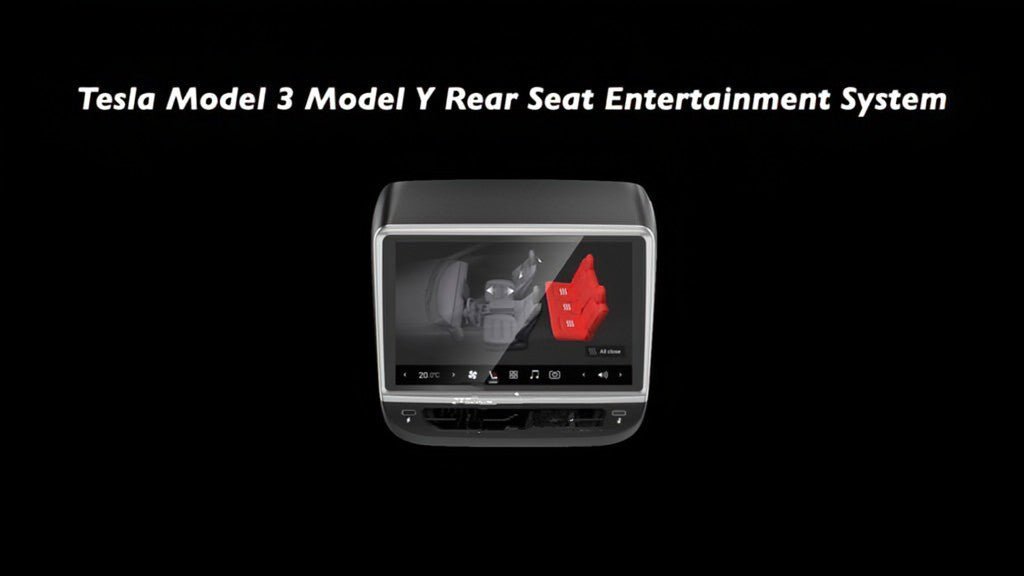 2021-2023 Tesla Model 3/Y - 7 Inch Rear Entertainment Screen – Tesla ...