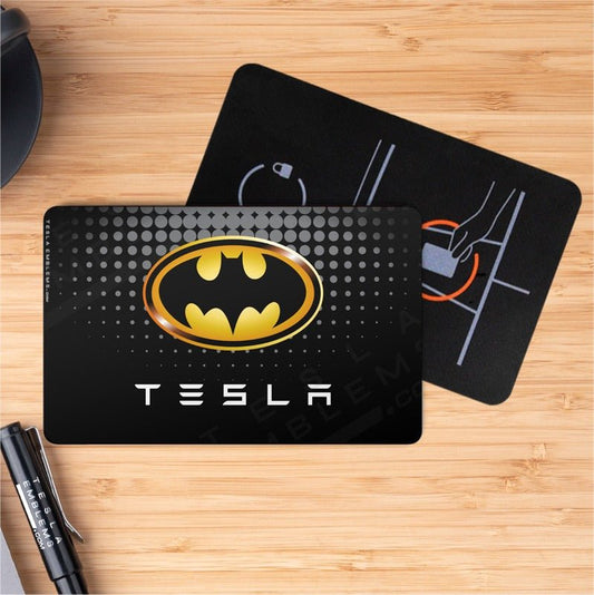 Batman Tesla Keycard Decal - Tesla Emblems