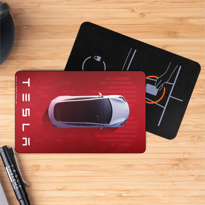 Model 3 Love Tesla Keycard Decal - Tesla Emblems