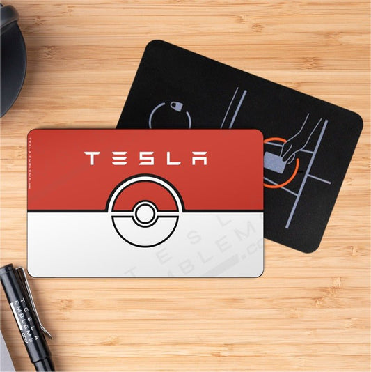 Pokemon Tesla Keycard Decal - Tesla Emblems