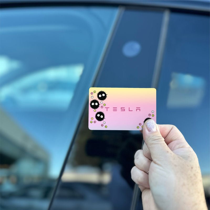 Soot Sprites Tesla Keycard Decal - Tesla Emblems