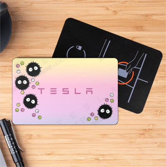 Soot Sprites Tesla Keycard Decal - Tesla Emblems